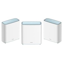 D-Link EAGLE PRO AI M32-3 - Systém WiFi - (3 routery) - až 740 metrů čtverečních - mesh 1GbE - Wi-Fi 6 - Dual Band