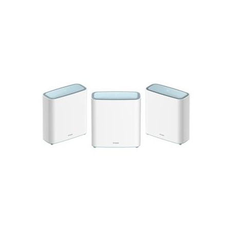 D-Link EAGLE PRO AI M32-3 - Systém WiFi - (3 routery) - až 740 metrů čtverečních - mesh 1GbE - Wi-Fi 6 - Dual Band