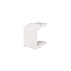 Panduit NetKey - Záslepka - bílá - 1 port