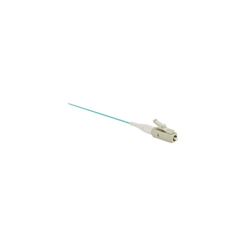 Panduit NetKey - Pigtail - multirežim LC (M) - 1 m - optické vlákno - 50 / 125 mikron - OM3 - vodě - barva