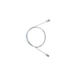 Panduit NetKey - Patch kabel - RJ-45 (M) do RJ-45 (M) - 3 m - UTP - CAT 5e - krémová