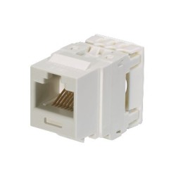 Panduit NetKey Punchdown Jack Module - Modul - CAT 6e - UTP - RJ-45 - bílá - pro P/N: SP688-C