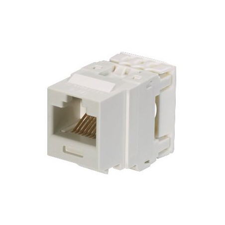 Panduit NetKey Punchdown Jack Module - Modul - CAT 6e - UTP - RJ-45 - bílá - pro P/N: SP688-C