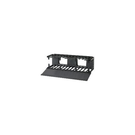 Panduit NetManager High Capacity Horizontal Cable Manager - Stojanový panel pro usporádání kabelu (horizontální) - 3U - 19"