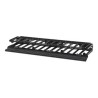 Panduit NetManager High Capacity Horizontal Cable Manager - Stojanový panel pro uspořádání kabelů (horizontální) - 1U - 19"