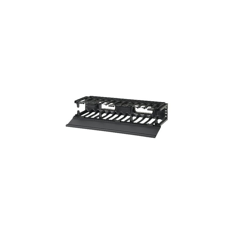 Panduit NetManager High Capacity Horizontal Cable Manager - Stojanový panel pro uspořádání kabelů (horizontální) - 2U - 19"