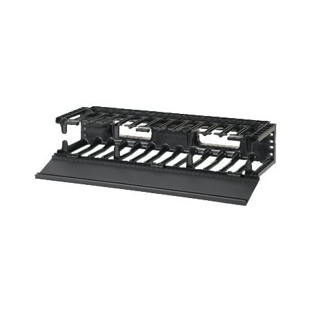 Panduit NetManager High Capacity Horizontal Cable Manager - Stojanový panel pro uspořádání kabelů (horizontální) - 2U - 19"