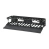 Panduit NetManager High Capacity Horizontal Cable Manager - Stojanový panel pro uspořádání kabelů (horizontální) - 2U - 19"