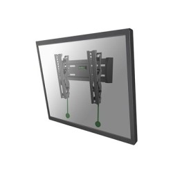 Neomounts NM-W125 - Držák - sklopný - pro Displej LCD - černá - velikost obrazovky: 10"-40" - montáž na stěnu