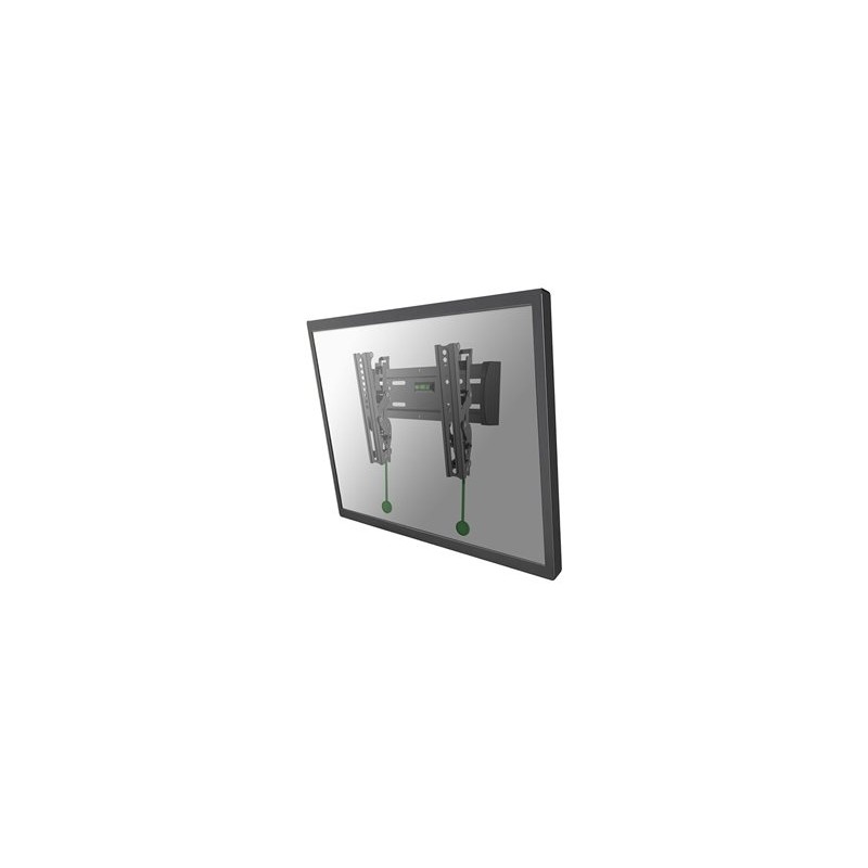 Neomounts NM-W125 - Držák - sklopný - pro Displej LCD - černá - velikost obrazovky: 10"-40" - montáž na stěnu