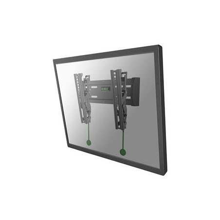 Neomounts NM-W125 - Držák - sklopný - pro Displej LCD - černá - velikost obrazovky: 10"-40" - montáž na stěnu