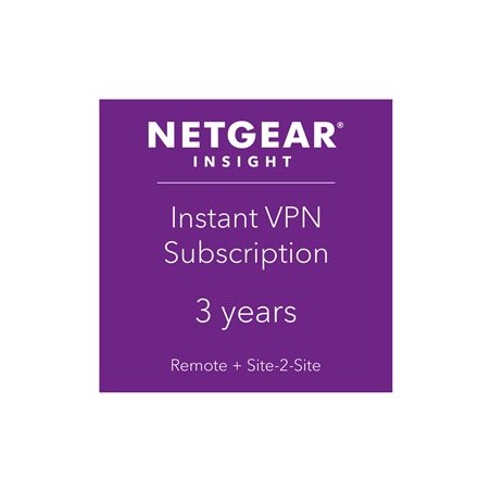 NETGEAR Insight Instant VPN - Licence na předplatné (3 roky) - hostovaná aplikace
