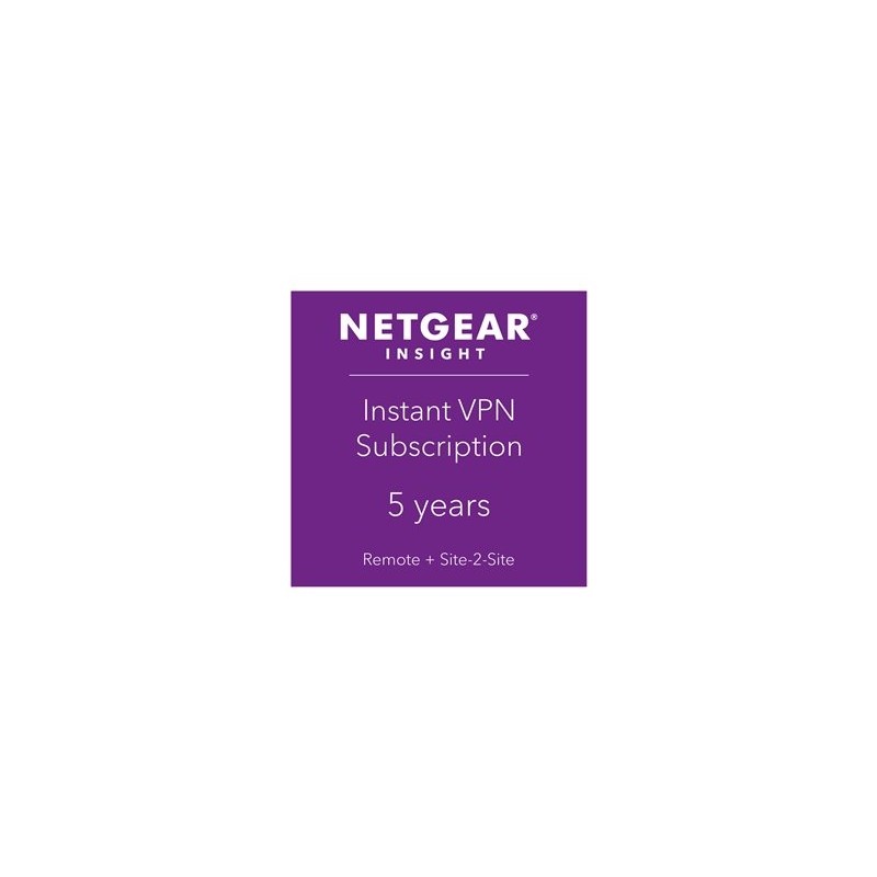 NETGEAR Insight Instant VPN - Licence na předplatné (5 let) - hostovaná aplikace