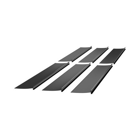 APC NetShelter - Koextruze těsnění do regálu ( horizontální / vertikální ) - 1000 mm - střecha - montáž na strop, montáž do