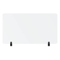 Neomounts NS-GLSPROTECT120 - Rozdělená obrazovka - montáž na pracovní stůl - 120 x 65 cm - průhledná