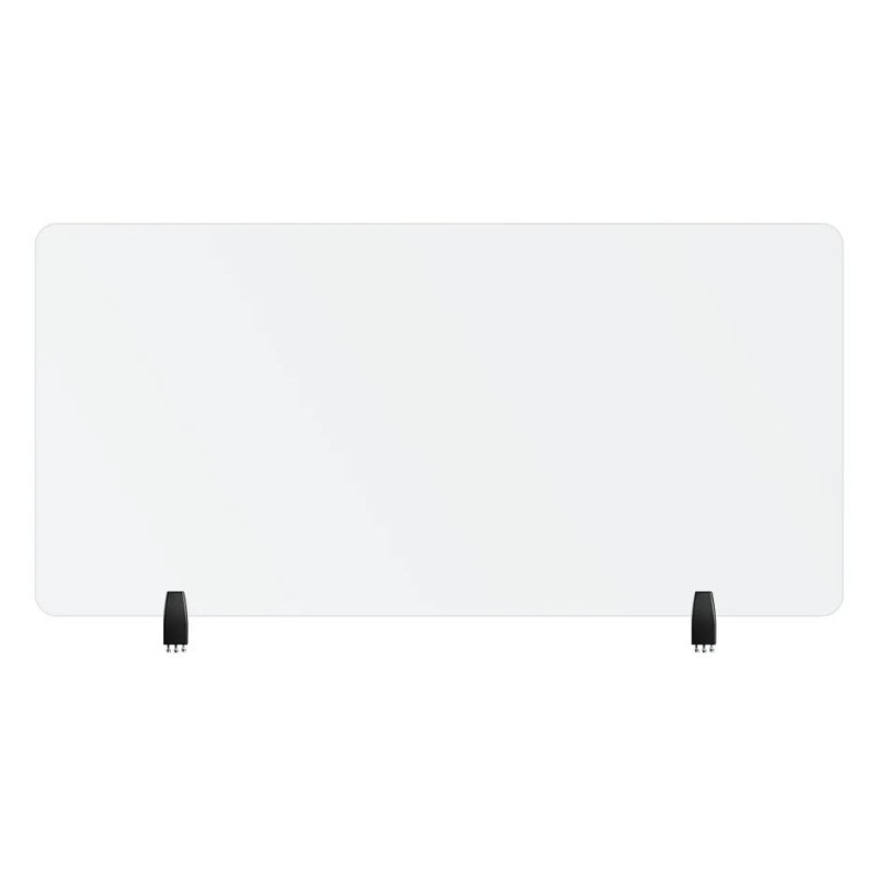 Neomounts NS-GLSPROTECT140 - Rozdělená obrazovka - montáž na pracovní stůl - 138 x 65 cm - průhledná
