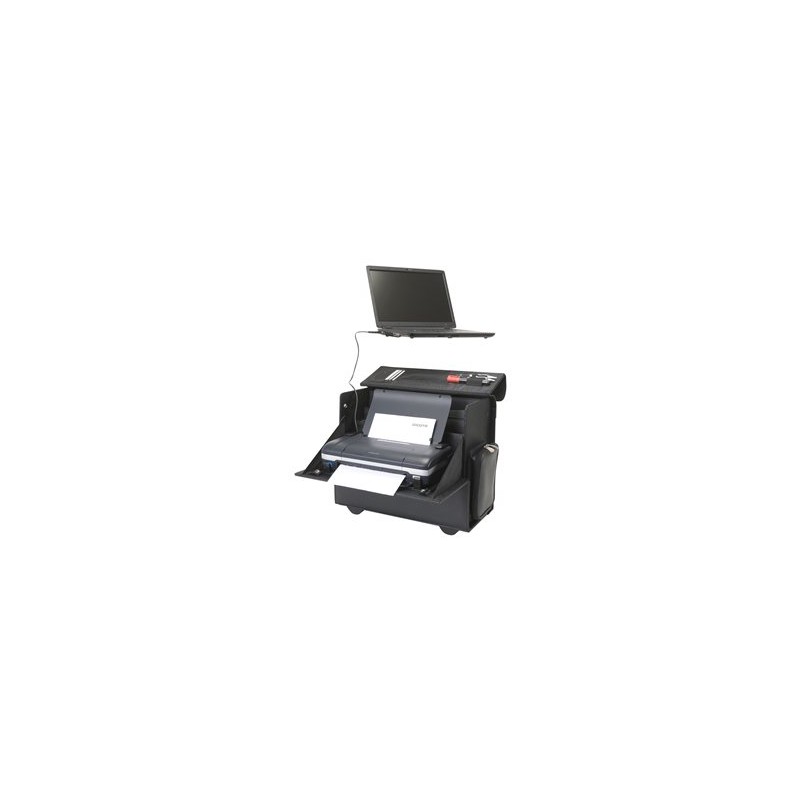 DICOTA DataCart - Přenosný kufřík pro notebook / tiskárnu - 16.4" - černá