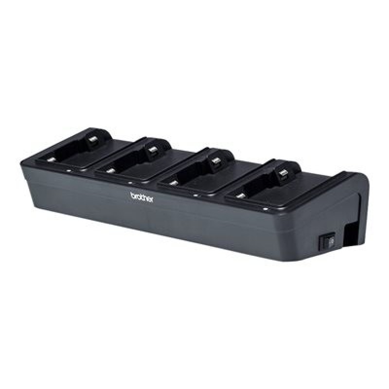 Brother 4 Bay BATT Charger Station 2IN/For RJ-Lite Series