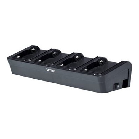 Brother 4 Bay BATT Charger Station 2IN/For RJ-Lite Series