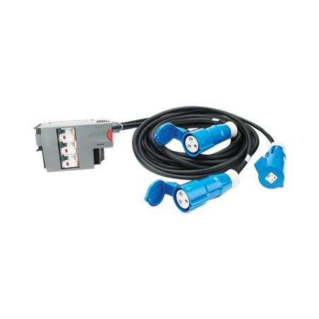 APC Power Distribution Module - Automatický jistič (zásuvný modul) - AC 400 V - 3 fáze - výstupní konektory: 3 - pro P/N:
