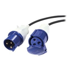 APC Modular IT Power Distribution Cable Extender - Prodlužovací šňůra - IEC 60309 16A (M) do IEC 60309 16A (F) - AC 230 V - 1.2