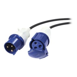 APC Modular IT Power Distribution Cable Extender - Prodlužovací šňůra - IEC 60309 16A (M) do IEC 60309 16A (F) - AC 230 V - 2.4