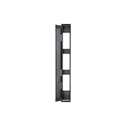 Panduit PatchRunner 2 Enhanced - Stojanový panel pro usporádání kabelu (vertikální) - cerná - 52U