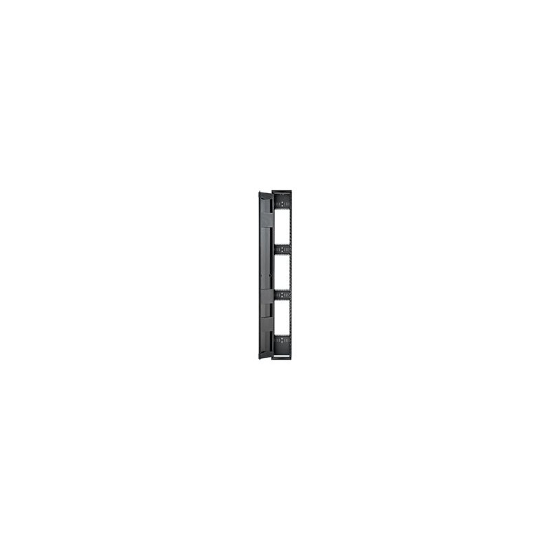 Panduit PatchRunner 2 Enhanced - Stojanový panel pro usporádání kabelu (vertikální) - cerná - 52U