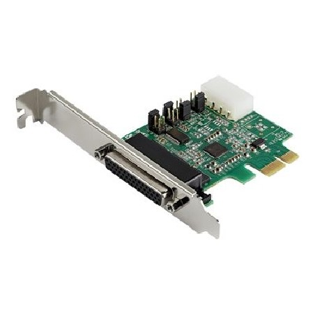 StarTech.com 4-port PCI Express RS232 Serial Adapter Card, PCIe RS232 Serial Host Controller Card, PCIe to Serial DB9 Card