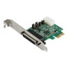 StarTech.com 4-port PCI Express RS232 Serial Adapter Card, PCIe RS232 Serial Host Controller Card, PCIe to Serial DB9 Card