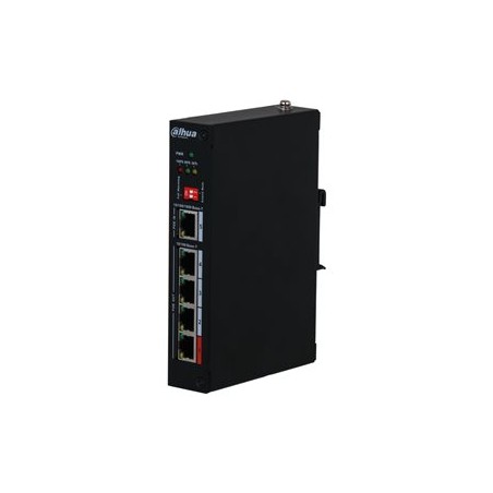 Dahua PFT1500 - Síťový prodlužovač - vysílač - 1GbE - 4 porty - až 250 m