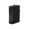 Dahua PFS3211-8GT-120-V2 - Přepínač - neřízený - 8 x 10/100/1000 (PoE) + 2 x 1000 (uplink) + 1 x 10/100/1000 (uplink) - desktop