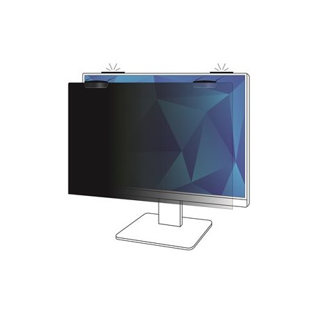 3M - Filtr displeje ke zvýšení soukromí - odstranitelné - magnetické - 23.8"