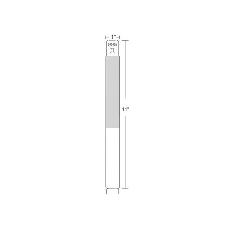 Wristband - HC100 Cartridge, Polypropylen, DT, 25,4x279,4mm, 200/roll