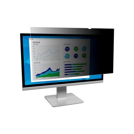 3M Bezrámový filtr - Filtr displeje ke zvýšení soukromí - 27" - černá PF270W9B