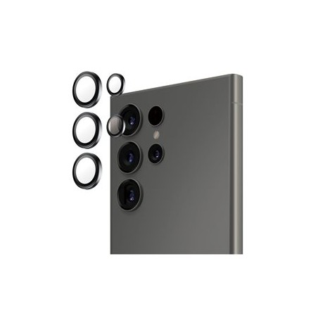 PanzerGlass Hoops - Chránič na objektiv pro mobilní telefon - černá - pro Samsung Galaxy S25 Ultra
