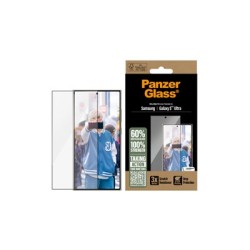 PanzerGlass - Ochrana obrazovky pro mobilní telefon - ultra široký tvar - sklo - barva rámu černá