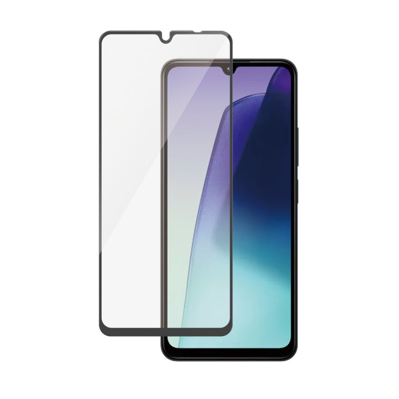 PanzerGlass - Ochrana obrazovky pro mobilní telefon - ultra široký tvar - sklo - barva rámu cerná - pro Xiaomi Redmi 14C