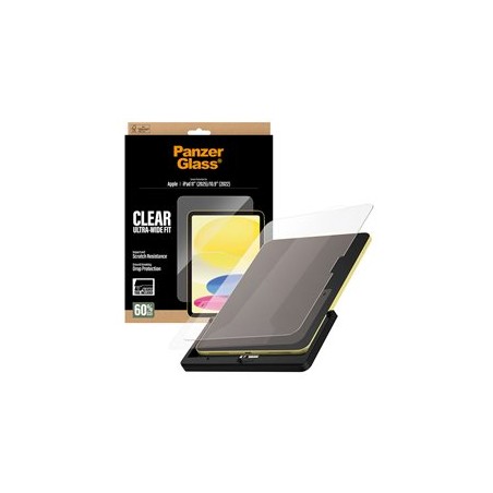 PanzerGlass - Ochrana obrazovky pro tablet - ultraširoký strih, s nástrojem FASTFIT - sklo - prusvitná - pro Apple 10.9-inch