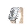PanzerGlass Disco - Ochranný kryt prední obal pro chytré hodinky - celé telo, 46 mm - sklo, plast - stríbrná - pro Apple Watch
