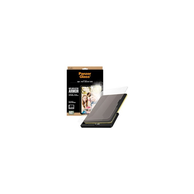 PanzerGlass - Ochrana obrazovky pro tablet - anti-reflexní armor, s nástrojem FASTFIT, ultra široké provedení - sklo - pro