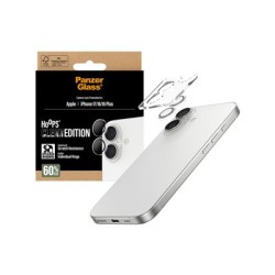 PanzerGlass Hoops - Chránic na objektiv pro mobilní telefon - pruhledná - pro Apple iPhone 16, 16 Plus, 17
