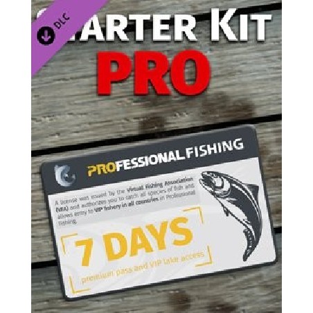Professional Fishing Starter Kit Pro – herní rozšíření pro PC (elektronická licence)