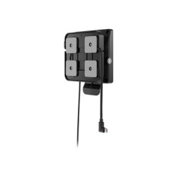 Compulocks PowerMove VESA - Stojan - pro tablet - univerzální - černá - montážní rozhraní: VESA - montáž na stěnu, samostatně