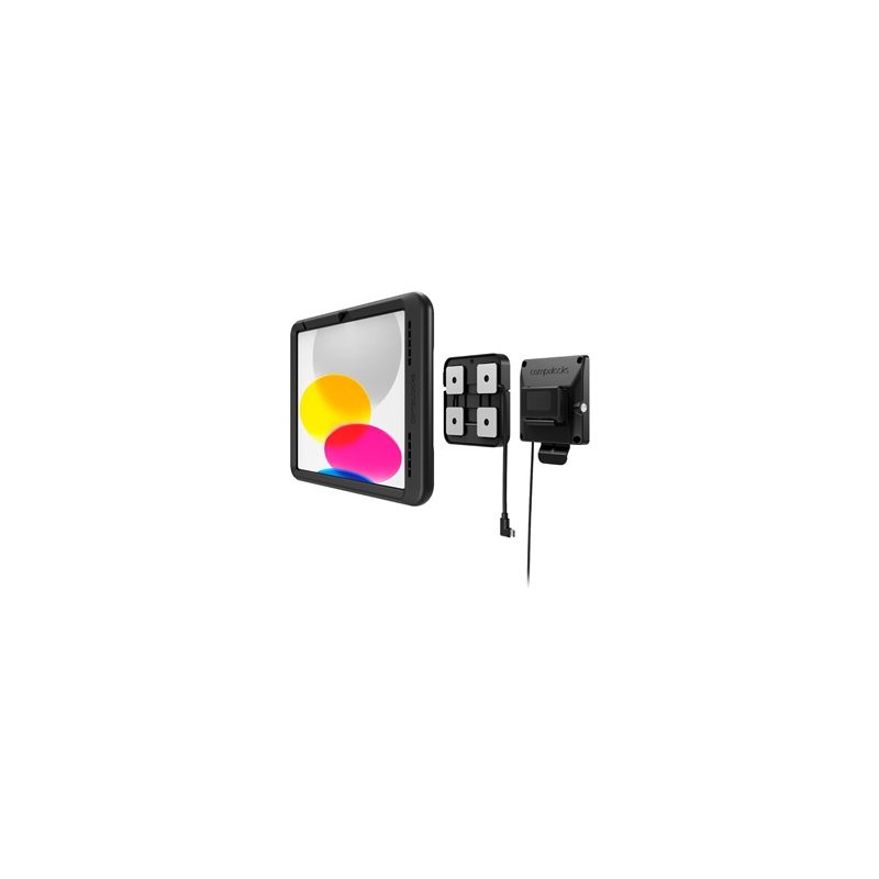 Compulocks iPad 10th-11th (A16) Gen PowerMove Black - Upevňovací komponent (kryt) - pro tablet - černá - velikost obrazovky: