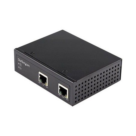 StarTech.com Industrial Single Port Gigabit PoE Extender, 60W 802.3bt PoE /PoE+/ PoE++, 100m/330ft, Power Over Ethernet Network