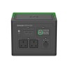 Schneider OffGrid 500 - Prenosná napájecí stanice - LCD, 2 zásuvky BS1363, sinusový prubeh, 3 USB-A, 2 USB-C, bezdrátová