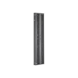 Panduit PatchRunner 2 Dual Sided Manager - Stojanový panel pro uspořádání kabelů (vertikální) - černá - 45U PR2VD06