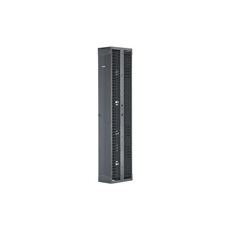 Panduit PatchRunner 2 Dual Sided Manager - Stojanový panel pro uspořádání kabelů (vertikální) - černá - 45U PR2VD10