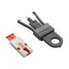 Panduit USB Type A Blockout Device - Záslepka konektorů RJ - červená